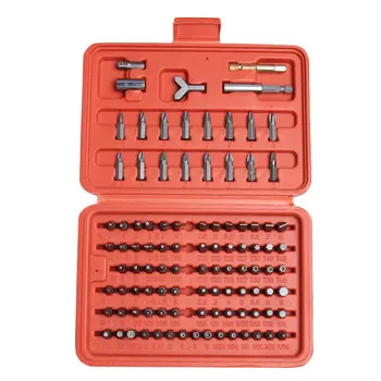 

100Pcs/Set Batch Head Batch Nozzle Cross Word Plum Head Screwdriver Post Sleeve Set with Plastic Box