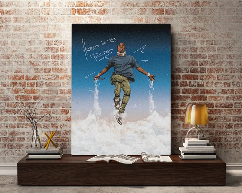 Astroworld poster | Travis Scott poster | wall decore| ICmerch Astroworld poster