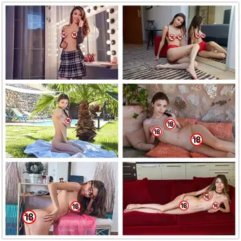 

Milla Azul Wall Art Posters beauty cute flirt girl hot love model pretty sexy woman Pictures Print Canvas Paintings