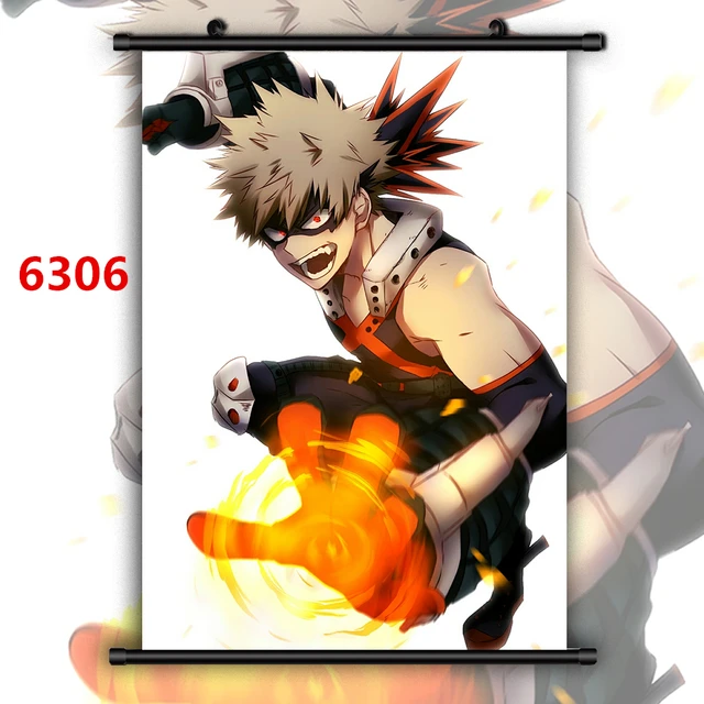 Boku no Hero Academia  Bakugou Katsuki Midoriya Izuku Yaoi  HD Print Wall Poster Scroll 6306