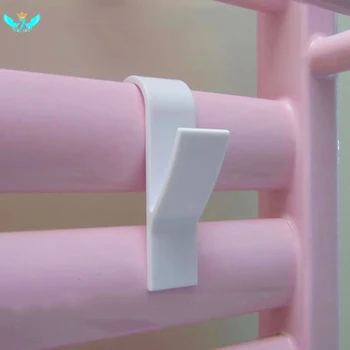 

6Pcs Hanger Heated Towel Radiator Rail Bath Hook Holder Clothes Hanger Clothes Hanger Bath Hook Holder Bathroom Accessories DWH5