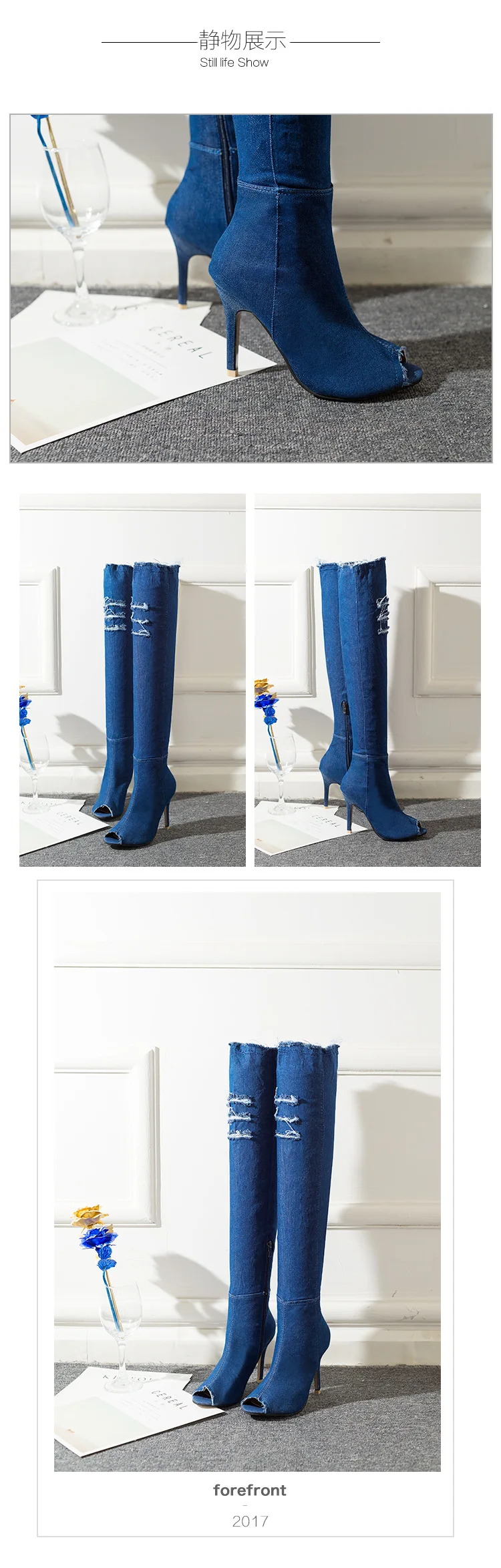 SENBAO/; женские сапоги; сезон лето-осень; Сапоги выше колена с ...