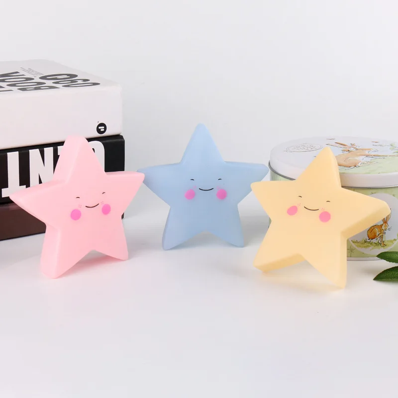 Светодиодная звезда ночная карта Детская Ночная игрушка детское украшение для