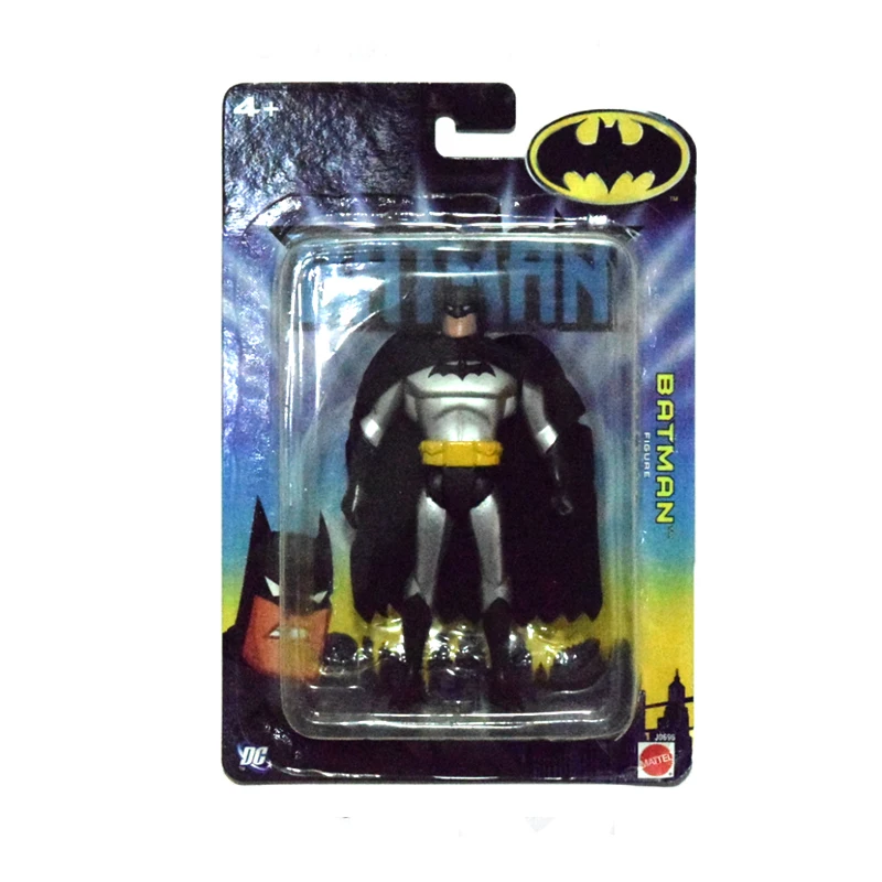 Фигурка DCU JLU Bat-man серебряная фигурка 4 75 дюйма в коробке игрушечная кукла | Игрушки