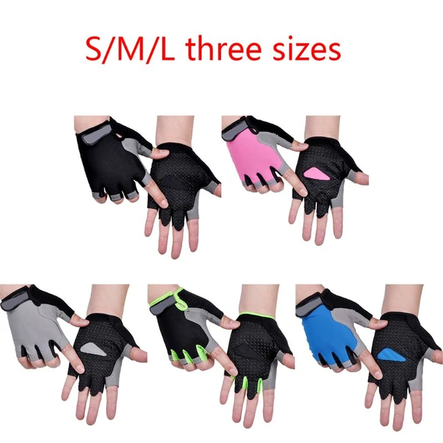 Half Finger Cycling Gloves Mounting Bike Non-Slip Shock Absorbent for Palm  Grip Wicking Lightweight Lycra Gloves Drop Shipping - AliExpress
