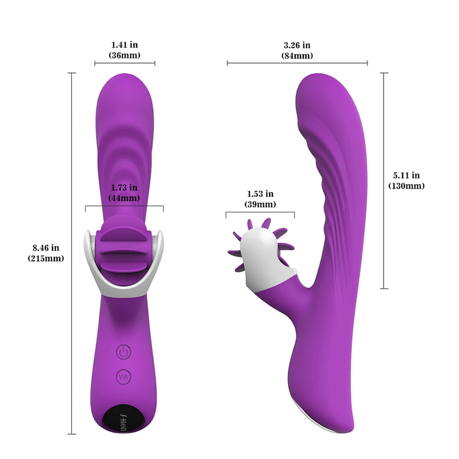 YEAIN Multi-speed Licking Brush Vibrator for Women Dildo Sex Product Massage Wand for G Spot Vaginal Stimulate Clitoris Erotic