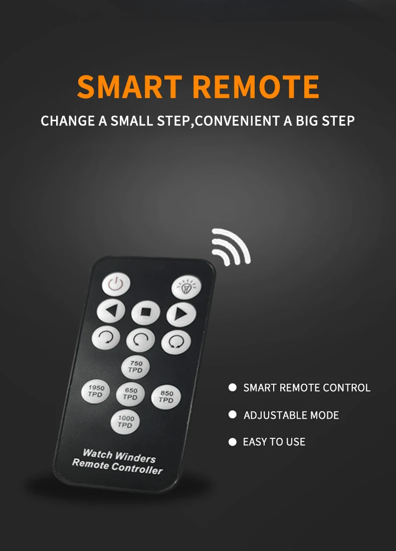 He950a0f70fa546b5bd09bed6c5cd7381W Automatic Watch Winder 6 Slot Watches Safe Box Drawer Store Jewelry Quiet Japanese Mabuchi Motor Watch Storage Winding Boxes