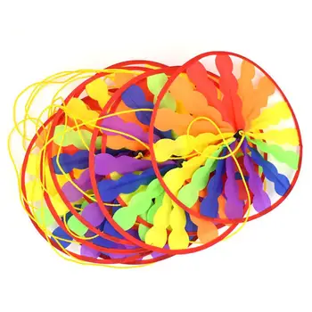 

Colorful Turntable Windmill Outdoor Garden Kindergarten Layout Decoration Children Toys String Rope Pinwheel