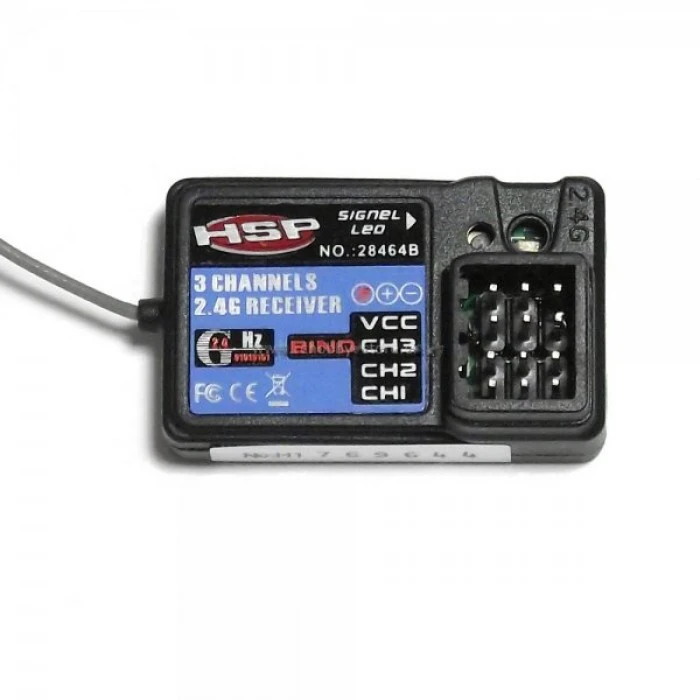 HSP 2.4GHz 3 Channel Receiver 28464B 