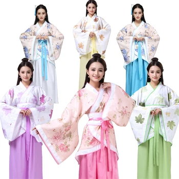 

Hanfu Ancient Costume for Women Dress Traditional Chinese Clothing Hanfu Dress Festival Outfit Retro Court Dance Costumes