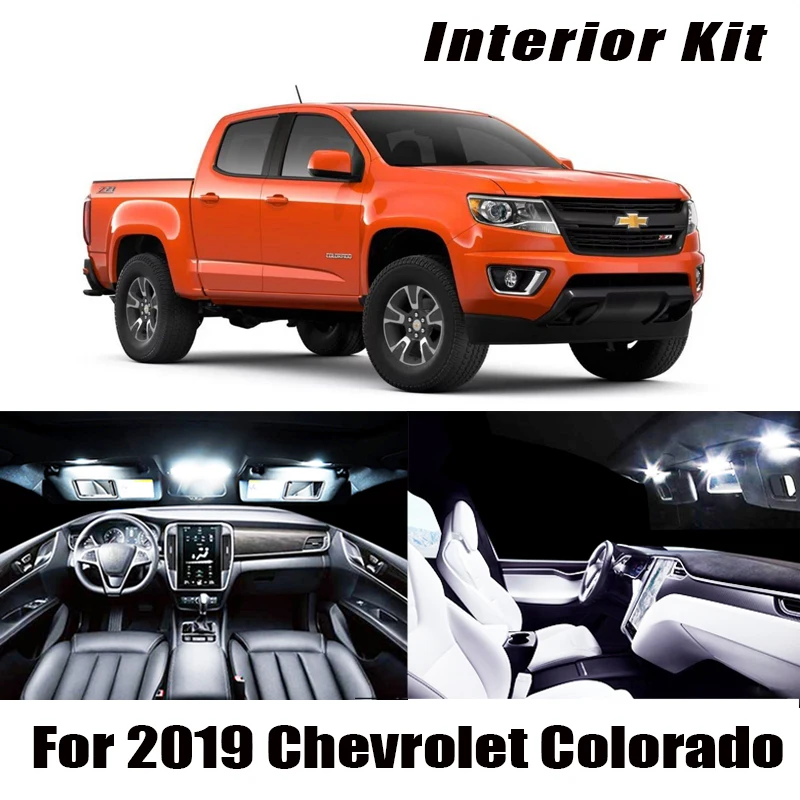 10 шт. комплект светодиодных ламп для салона Chevrolet Колорадо 2019 | Автомобили и