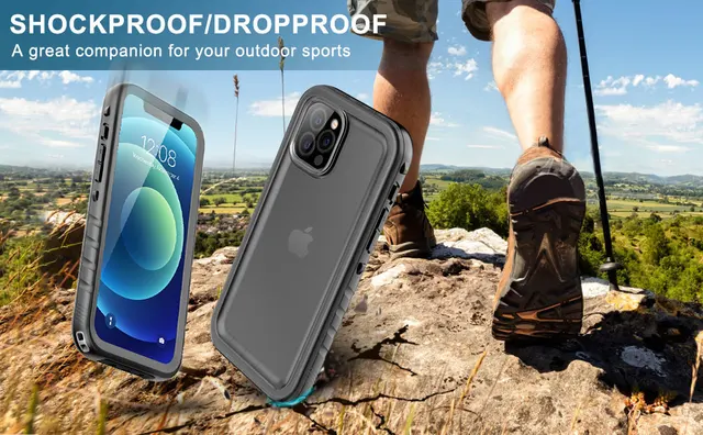 Catalyst Custodia Impermeabile Per IPhone 14 Pro - Nero, Resistente All'Acqua Fino A 10m - Foto 11