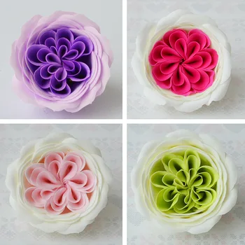 

9PCS Austin PreservedFreshFlower Ecuador Rose Soap Flower Head Eternal Flower Fake Flower Valentine's Day Florist Supplies