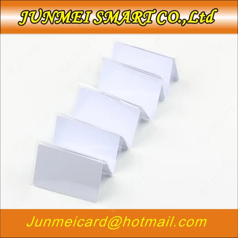 4100 шт./лот 125 кГц TK4100 EM4100 чип RFID пустая карта без цифр ПВХ смарт-карта для печати