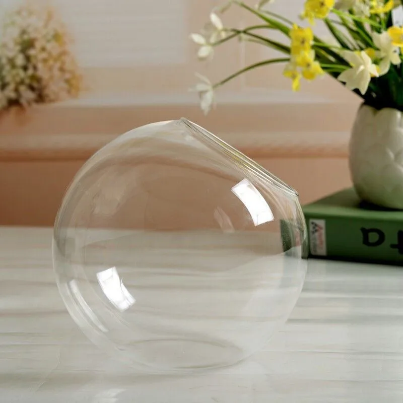 Цветы для дома, сада завод прозрачная стеклянная ваза висит плантационный Террариум вечерние Свадебная декоративная бутылка горшок мяч круглая ваза контейнер