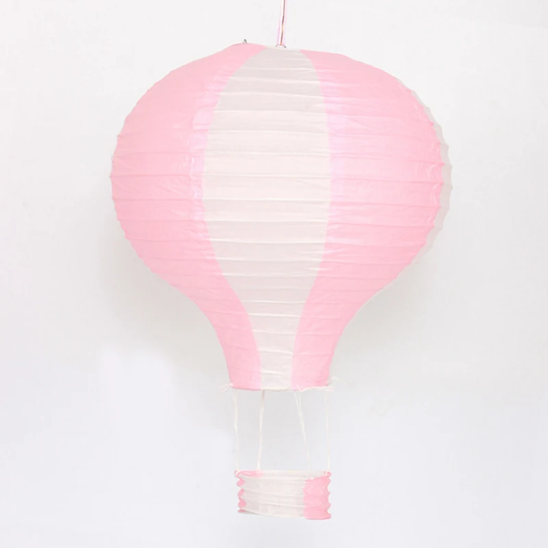 New Santa Claus Elk Hot Air Balloon 12 inch Paper Lantern Lampshade For Kids Birthday Party Wedding Christmas Decor - Цвет: 13