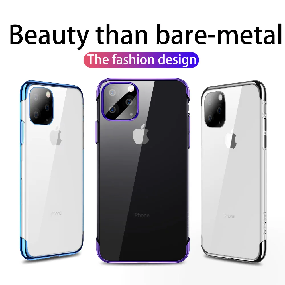 Силиконовый чехол SmartDevil для iPhone 11 Pro Max мягкий прозрачный X XS XR Новый телефона с