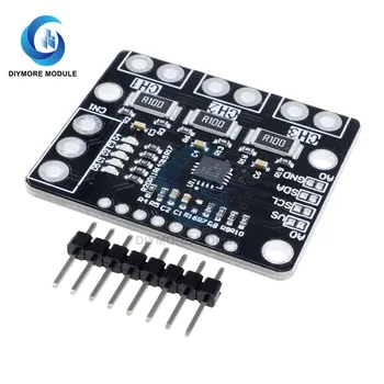 

INA3221 3 Channel High-Side Current Bus Voltage Monitor Sensor Board I2C IIC SMBUS Interface 0-26V Mesure with Warning Function