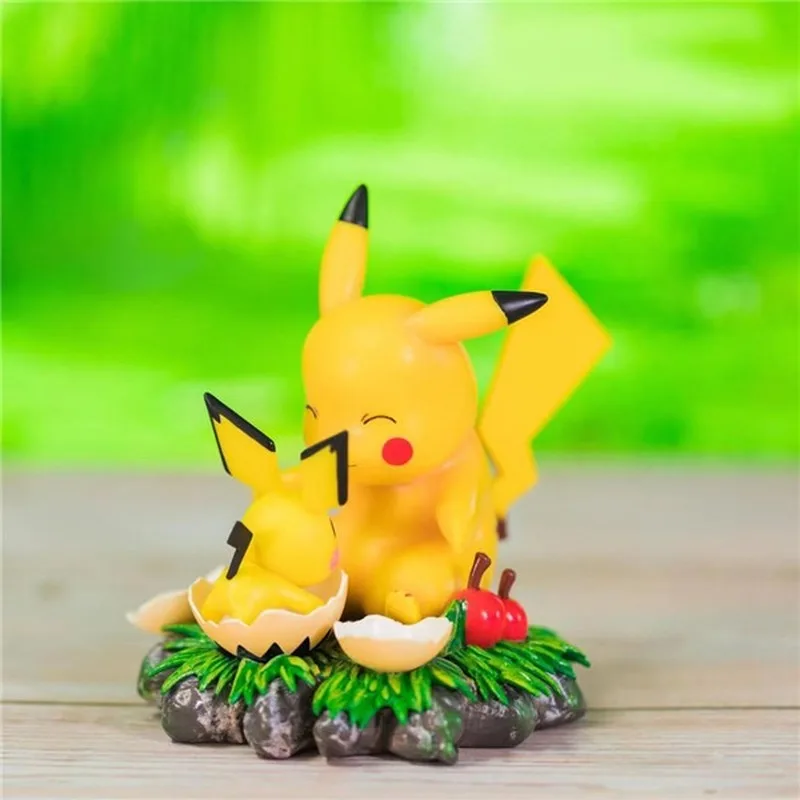 

Takara Tomy Pokemon Hatch Eggs Pikachu Doll Toys Action Figure TechnicalMaterial: PVC 12cm
