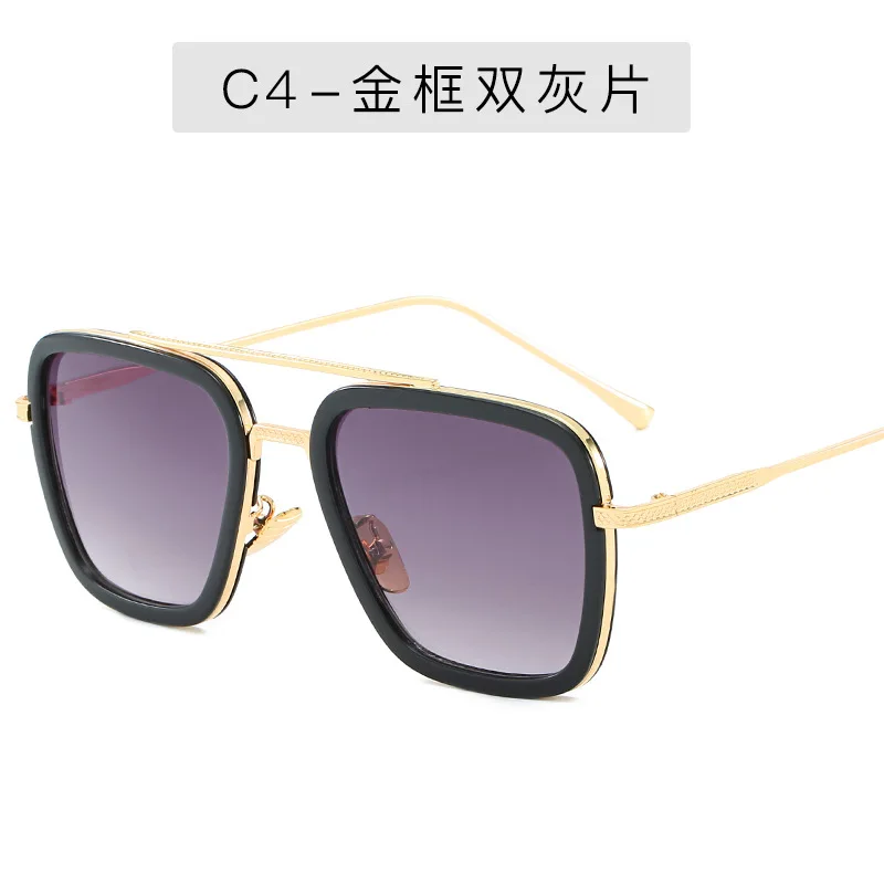 1pc Spiderman Far From Home Ironman Glasses Movie Peter Parker Cosplay Spider Man Edith Sunglasses Vintage Eyewear Sun Glasses