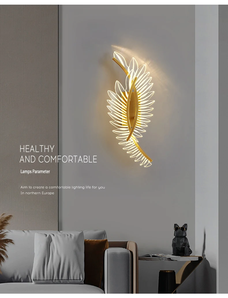 wall hanging lights Wall lamp light luxury bedroom bedside lamp modern minimalist corridor lamp TV background wall lamp decorative wall lamp plug in wall sconce