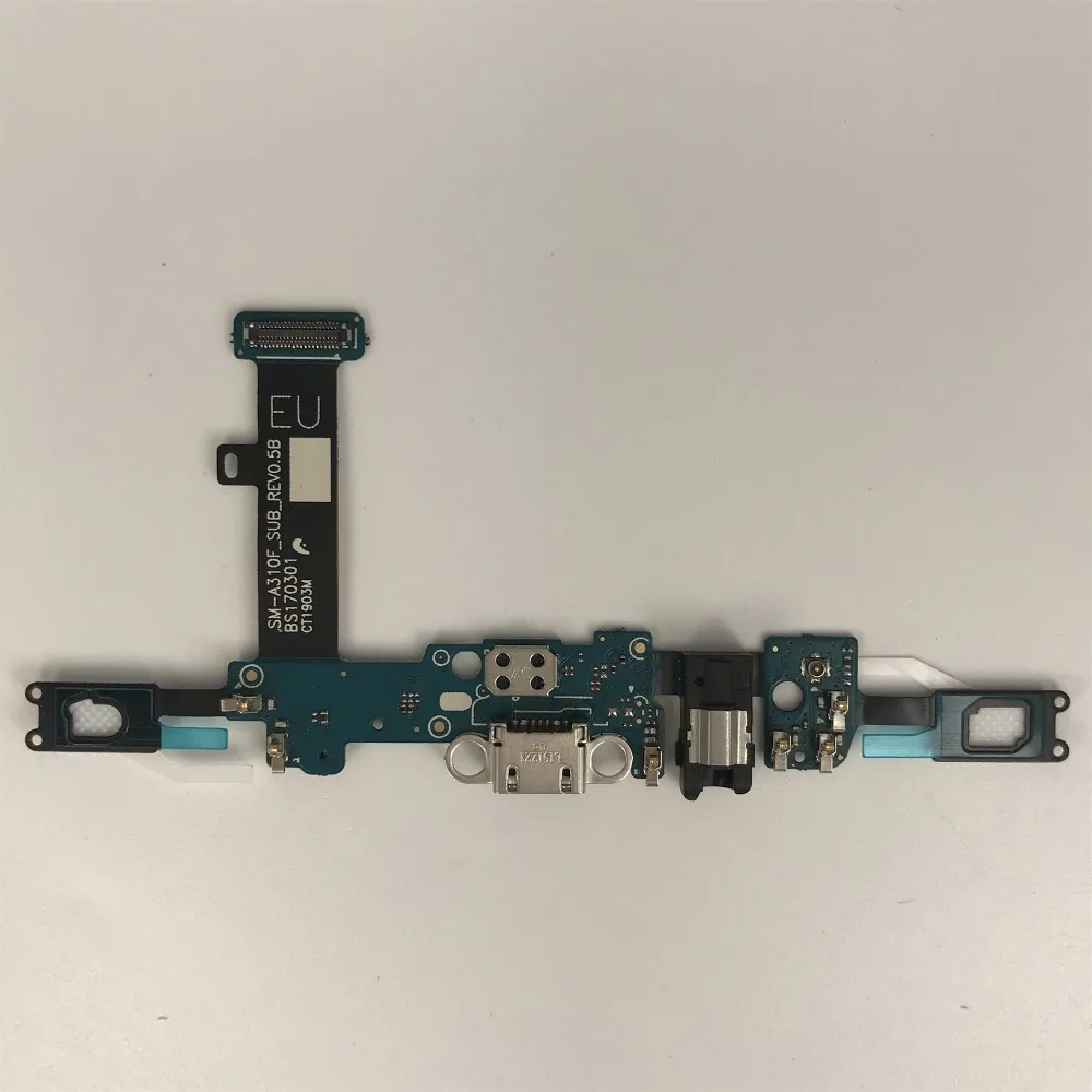 Для samsung Galaxy A3 A310F USB зарядная док-станция Соединительный порт штепсельная плата запасные части