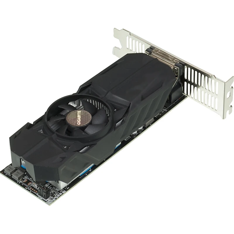 Видеокарта Gigabyte PCI-E GV-N105TOC-4GL NV GTX1050TI 4096Mb 128b GDDR5 1303/7008 DVIx1/HDMIx2/DPx1/