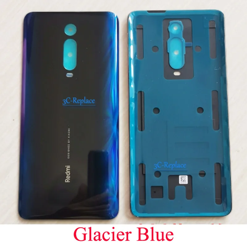 6,39 дюймов для спортивной камеры Xiao mi Red mi k20/K20 Pro/mi 9T mi 9 T/mi 9T Pro Батарея крышка дверца батарейного Корпус чехол сзади Стекло запчасти