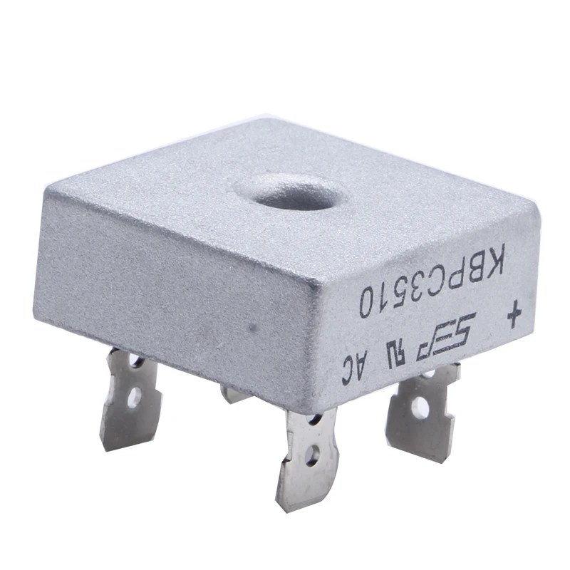 5x 35A KBPC3510 1000 в металлический чехол однофазный диодный мост выпрямитель