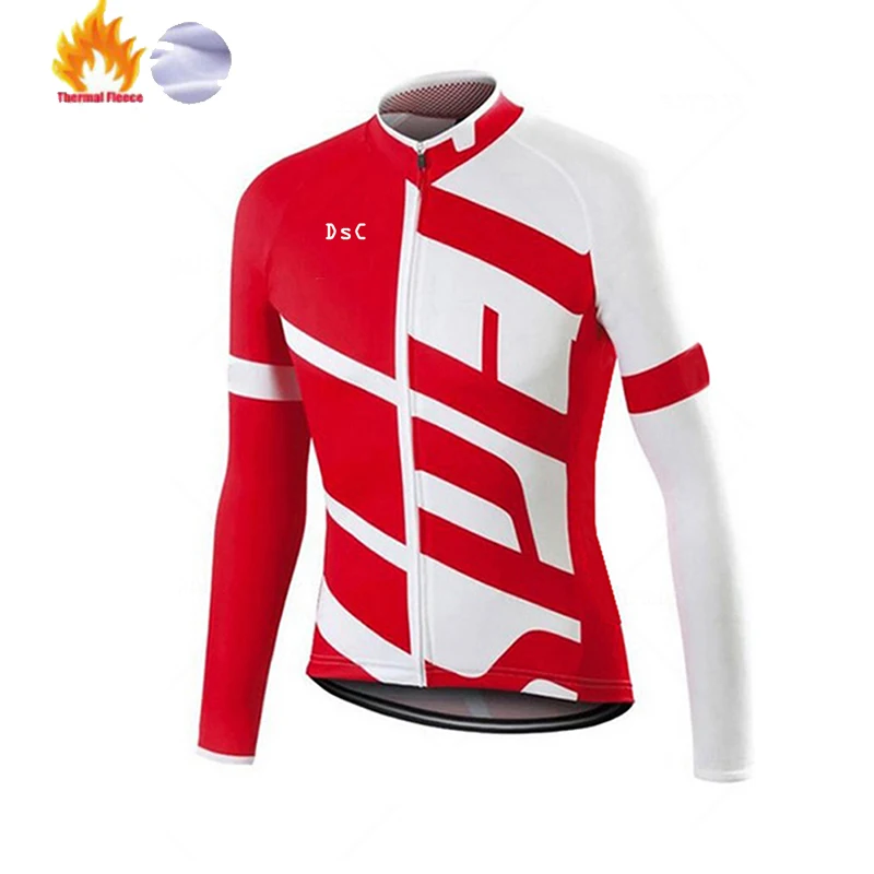 Maillot invierno ciclismo hombre SPECIALIZEDING, велосипедная майка с длинным рукавом, Теплая мужская одежда из теплого флиса