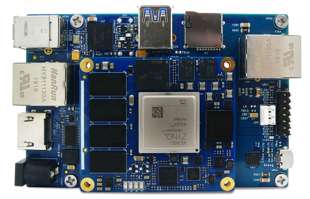Xinx FPGA Zynq Девелопмент Zu3eg ультразвуковой Cale + MPSoC обработка изображений ISP|Датчик ABS|