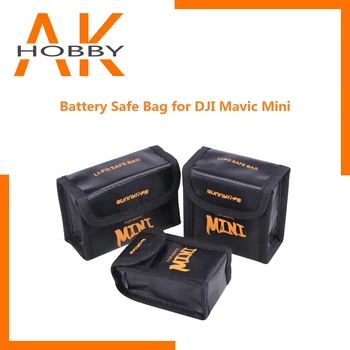 

Sunnylife Explosion-proof Battery Battery Safe Bag Protective Storage Bag for DJI Mavic Mini /DJI Mini 2 Battery