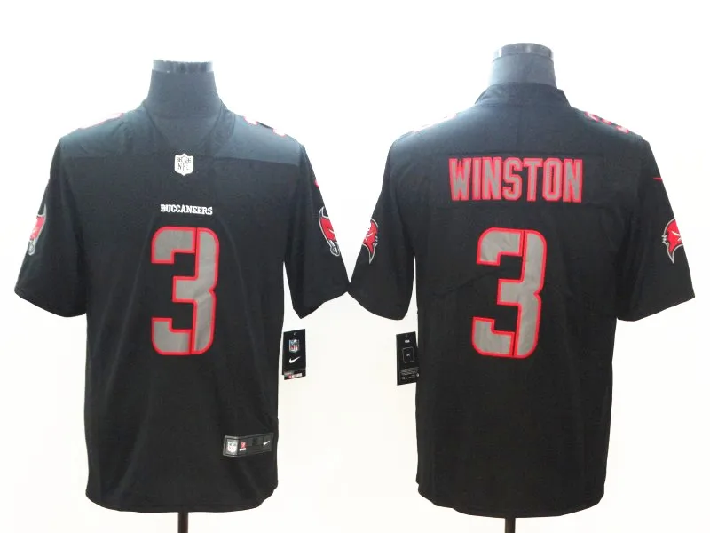 AS PICTURE Мужчины Tampa Bay Jameis Winston Mike Evans Vapor Untouchable Limited Jersey BHR01 - Цвет: AS PICTURE