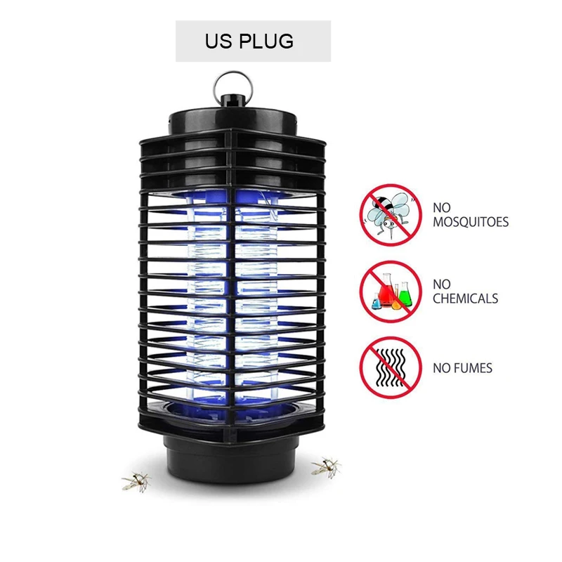 Лампа-убийца комаров E27 светодиодная лампа Электроника usb анти-ловушка для насекомых ночник ошибка ловушка для насекомых Zapper Killer огни отпугиватель вредителей - Цвет: Type 2 US