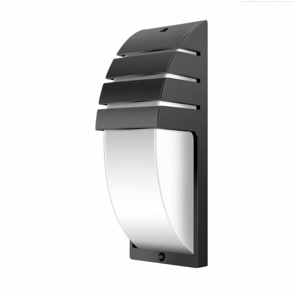 6W Led Wall Light Waterproof Porch Light Modern Led Wall Lamp Radar Motion Sensor Courtyard Garden Outdoor Light
