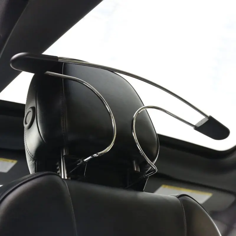 Универсальный металлический подголовник Вешалка для автомобиля премиум качество вешалка для одежды дорожный автомобиль жакет комплект куртка вешалка