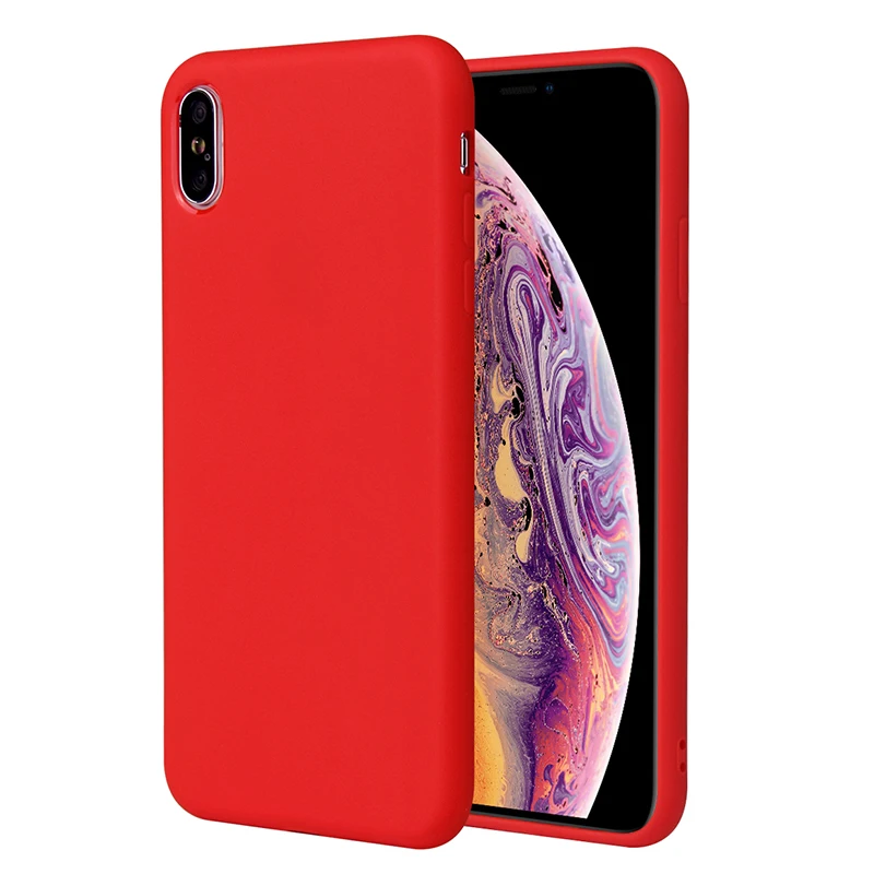 Чехол для телефона iphone xr чехол 7 xs max мягкий TPU 8|Чехлы-накладки| |