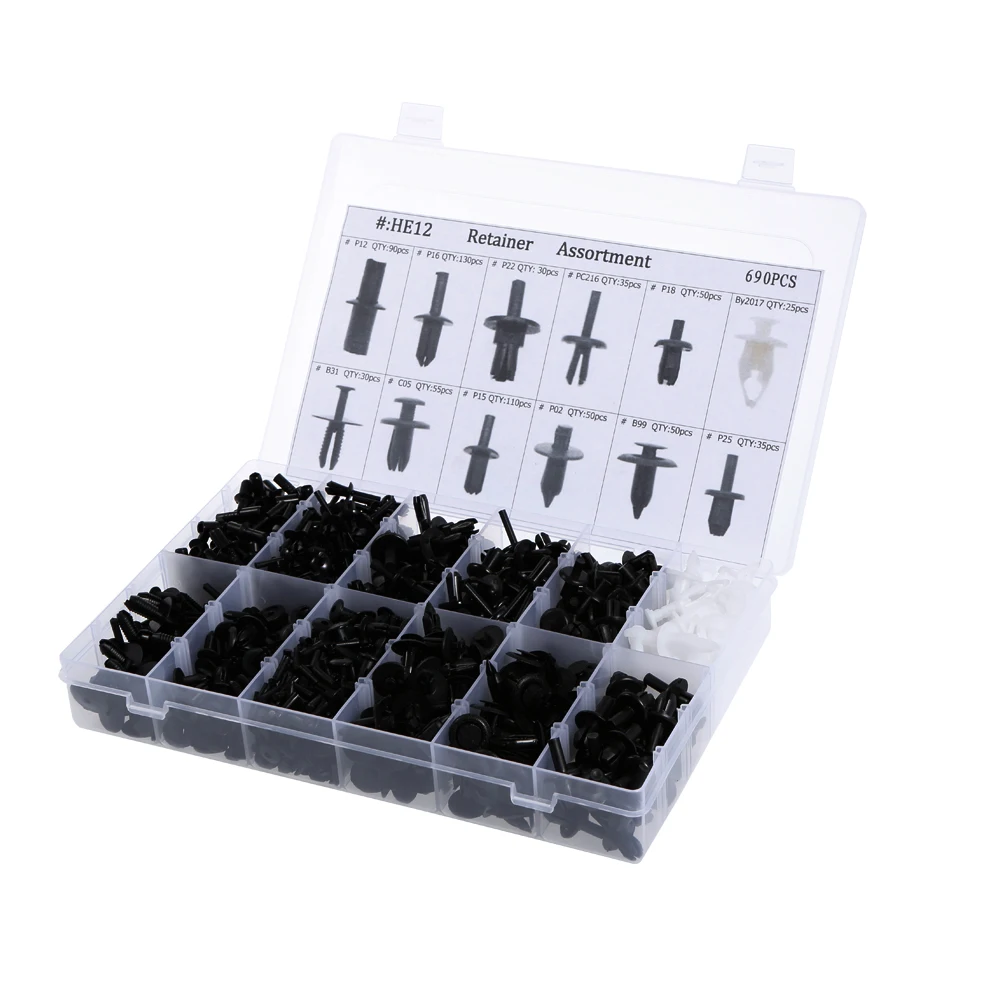 50Pcs For Toyota Lexus Car Push Pin Rivet Fasteners Trim Moulding Retainer Clip