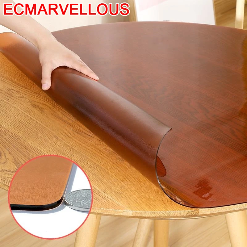 

Wedding Plastic Shabby Chic Tischdecke Round Redonda Tafelkleed Rond PVC Nappe Cover Tablecloth Toalha De Mesa Table Cloth