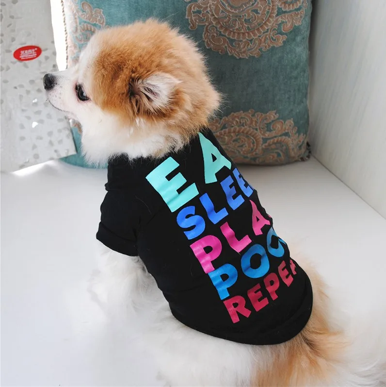 

Cute Dog Vest Shirt Pet Clothing for Dogs Costume Cotton Puppy Pet Clothes for Small Dogs Outfits Ropa Perro