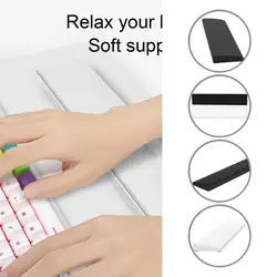 Support de poignet pour clavier ergonomique, antidérapant, durable, pour ordinateur portable, 2 couleurs en option 