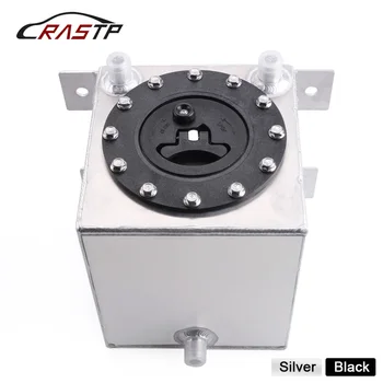 

RASTP-1Gallon 4L Aluminum Silver Or Black Race Drift Fuel Cell Tank Fuel Surge Tank/Fuel Tanks Without Level Sender RS-OCC046