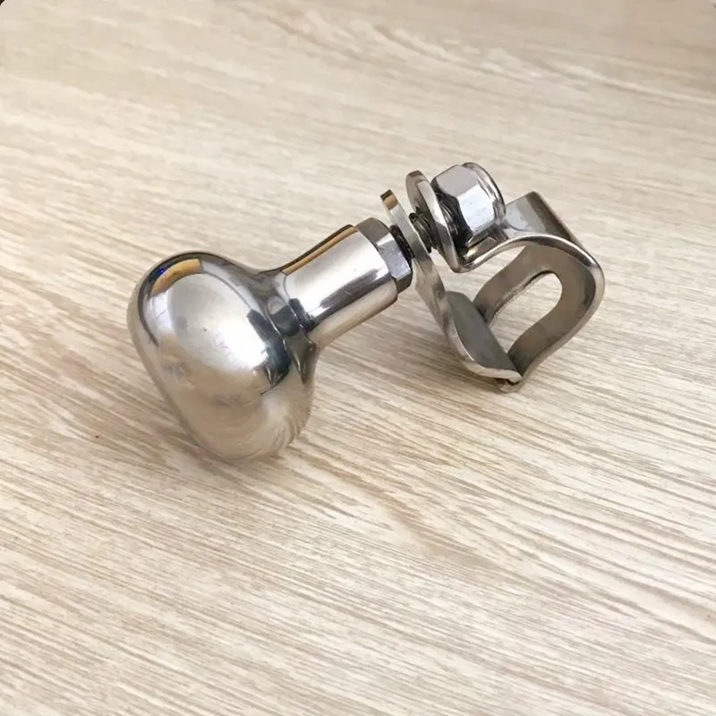 Stainless Steel 316 Steering Wheel Power Handle Ball Grip Knob Turning Helper Hand Control for Marine Boat Yacht marine accessories marine steering wheel marine hardware