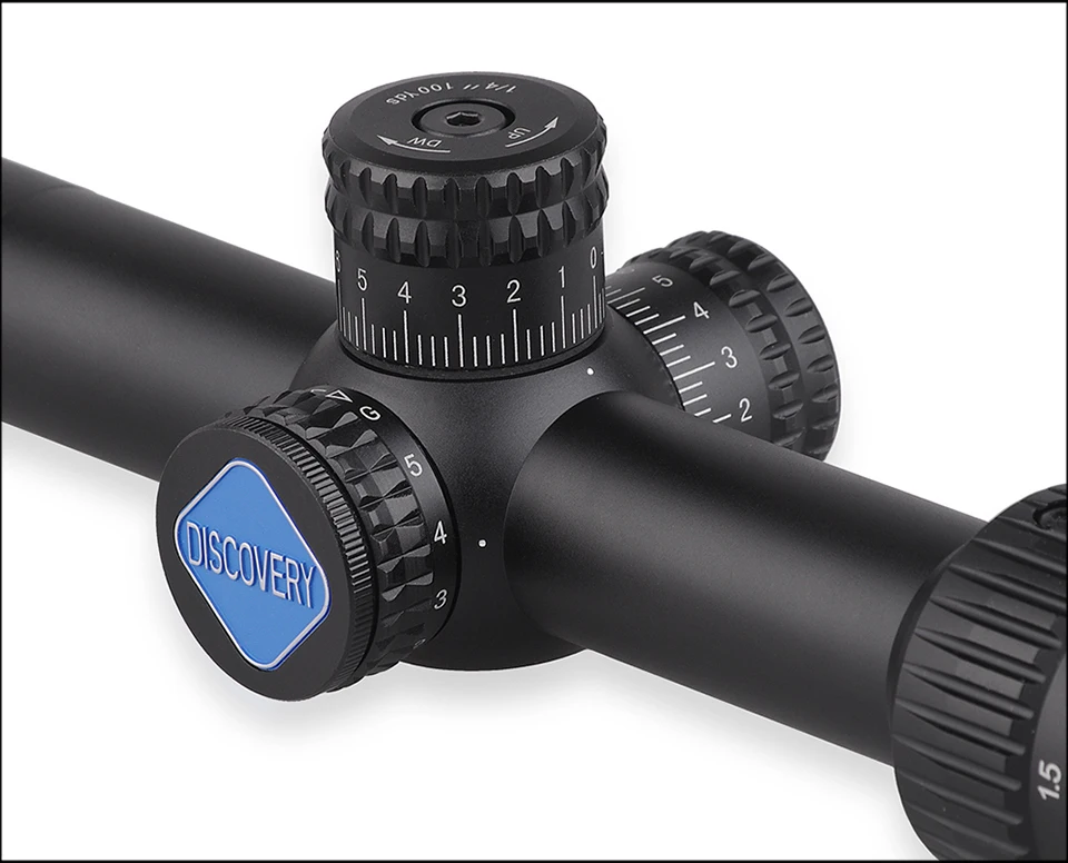 DISCOVERY outdoor hunting optical VT-1 1.5-6X20ME short tactical air gun sight tactical cross red green light