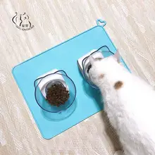Силиконовый коврик для кормления домашних животных кошек