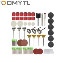 

183Pcs Rotary Tool Accessories Set Mini Electric Rotary Drill Bits For Dremel Tools Abrasive Cutting Discs Polishing Tools