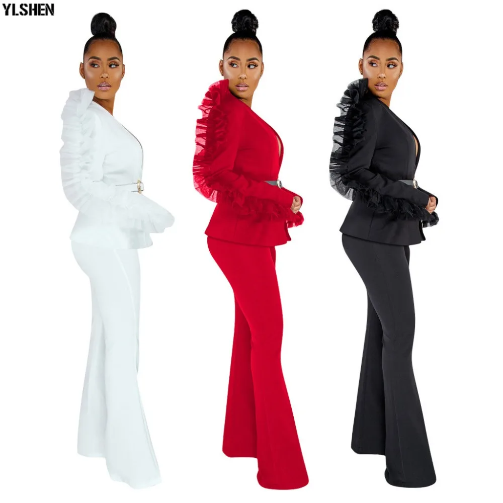 2 Pieces Set African Dresses for Women Dashiki 2019 New Fashion Autumn African Clothes Suits Basin Riche Africa Dress Clothing 22