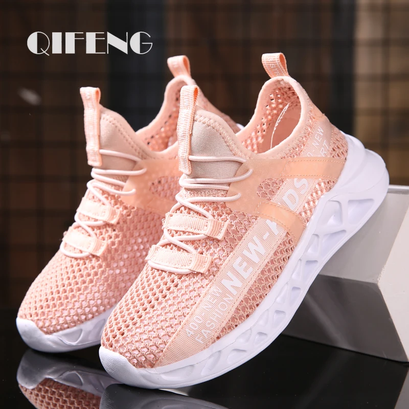 Mode Toevallige Skate Schoenen Meisjes Licht Sneakers Student Kid Zomer 6 8  Black Mesh Sport Schoenen Kinderen Platte Witte Sandalen jongen| | -  AliExpress