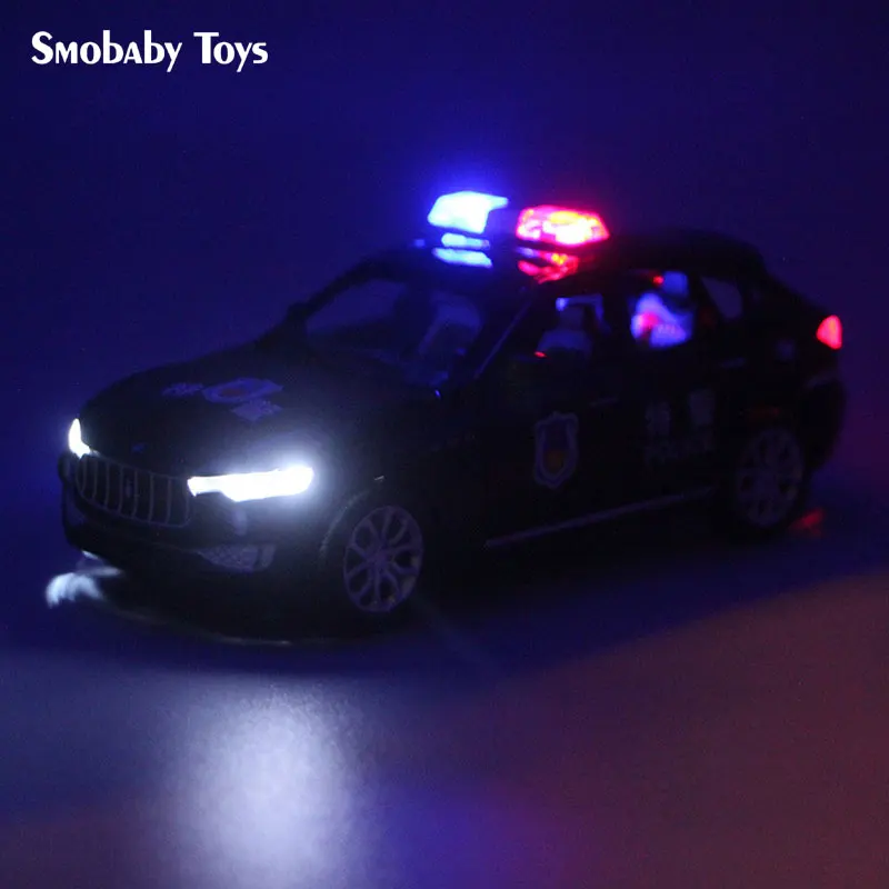 1:32 Сплав Range Rover полицейский автомобиль роскошный внедорожник настоящие Policecar