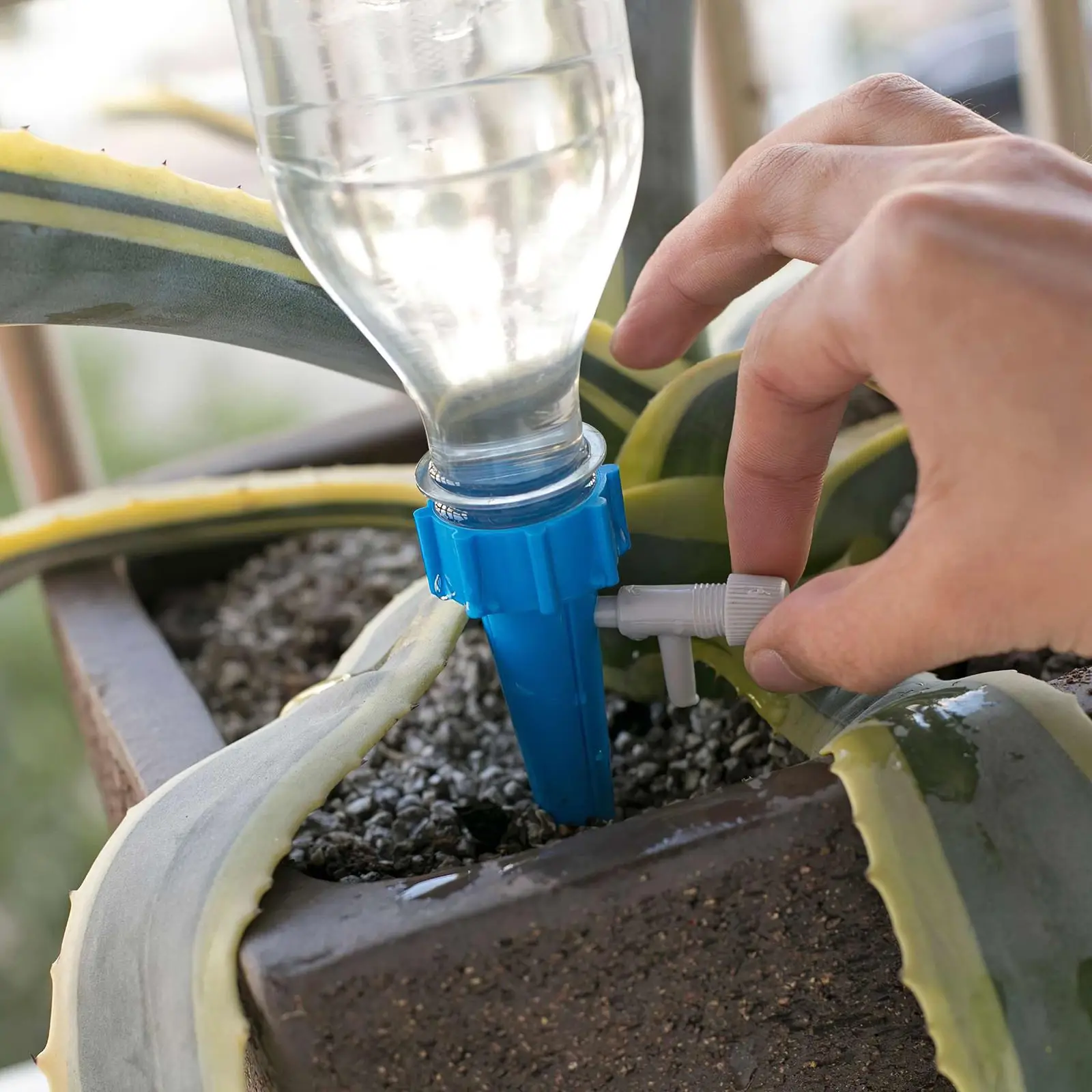 Система капельного полива для сада набор из 12 конусов автоматического орошения